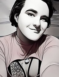 A prostitute removes her provocative dress.