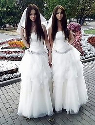 Dazzling tgirl tarts put on sexy panties