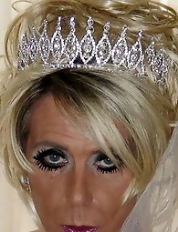 Shemale chicks are giving him what he wants