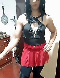 Sakura Nakamura is in shape and ready for action just like in sports