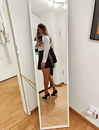 French ladyboy babes look excited