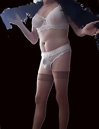 Tranny chicks in seductive dresses are always a turn on