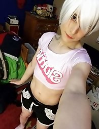 Beautiful transgirls femboys crossdressers 12