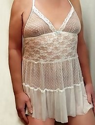 A soldier is almost naked in his uniform during the next mission