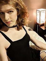 Skinny shemale prostitutes want to undress the boyfriend