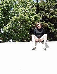 Crossdress Roadtrip Forest Trail Walk with a Twist