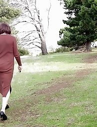 Crossdresser with a beautiful big ass has sex