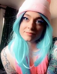 Stunning blonde-haired transgender woman Deanna in provocative photos - 98 images