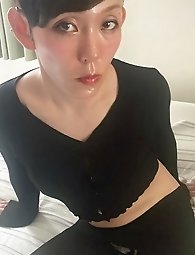 Unattractive woman desires vibrator stimulation of genitals