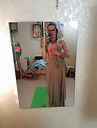 Fatty tranny trollops are walking at work